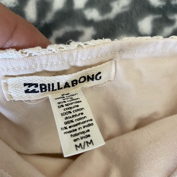 Billabong lace cropped tank size medium - Picture 5 of 9